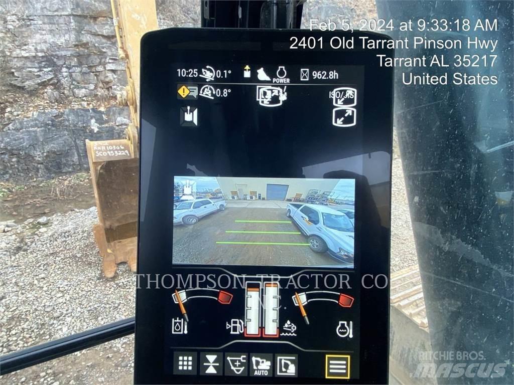 CAT 352 Paletli ekskavatörler