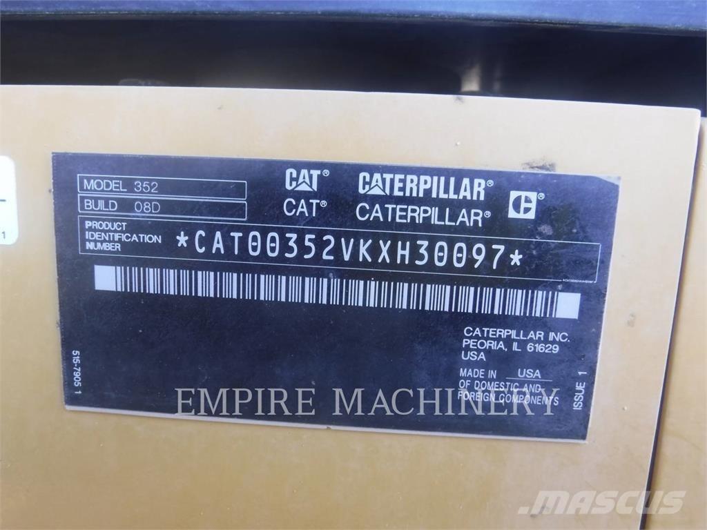 CAT 35208FG Paletli ekskavatörler