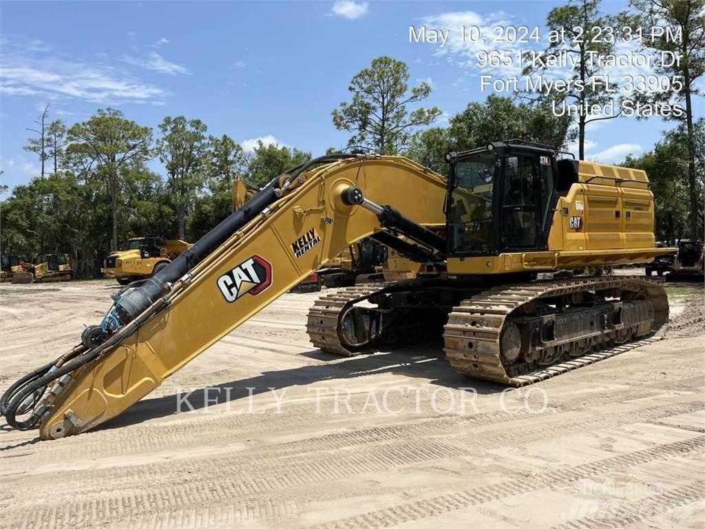 CAT 374 Paletli ekskavatörler