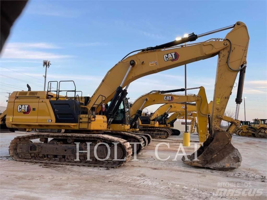 CAT 374 Paletli ekskavatörler