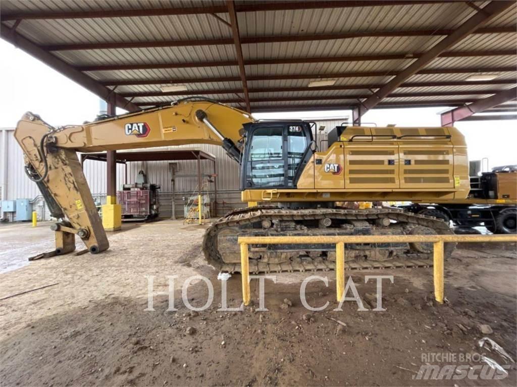 CAT 374 Paletli ekskavatörler