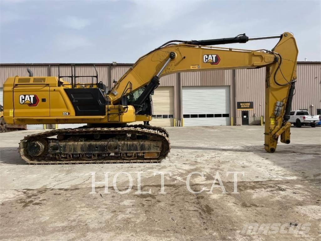 CAT 374 Paletli ekskavatörler