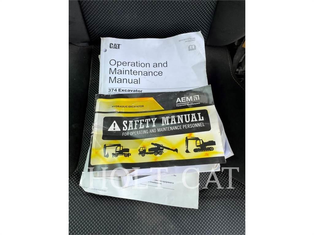 CAT 374-07 Paletli ekskavatörler