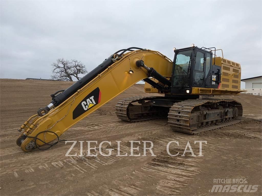 CAT 374F Paletli ekskavatörler