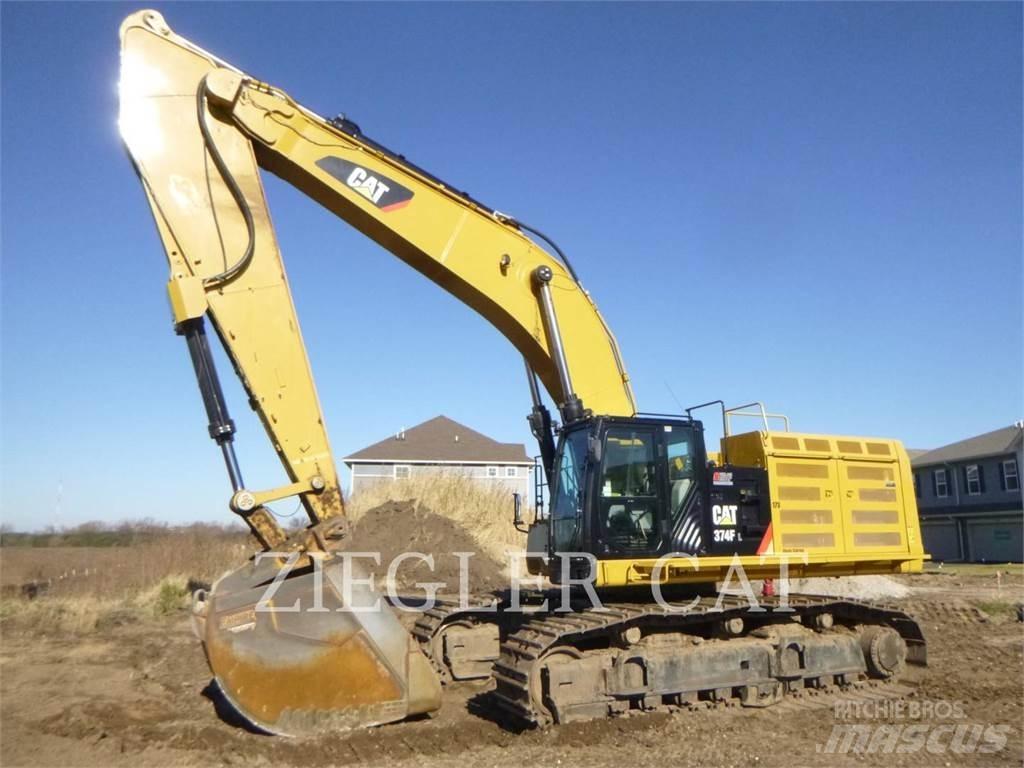 CAT 374F Paletli ekskavatörler