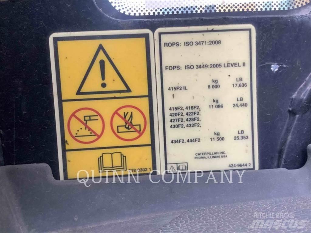 CAT 415F2 IL Kazıcı yükleyiciler - beko loder