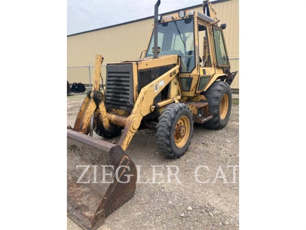 CAT 416 Kazıcı yükleyiciler - beko loder