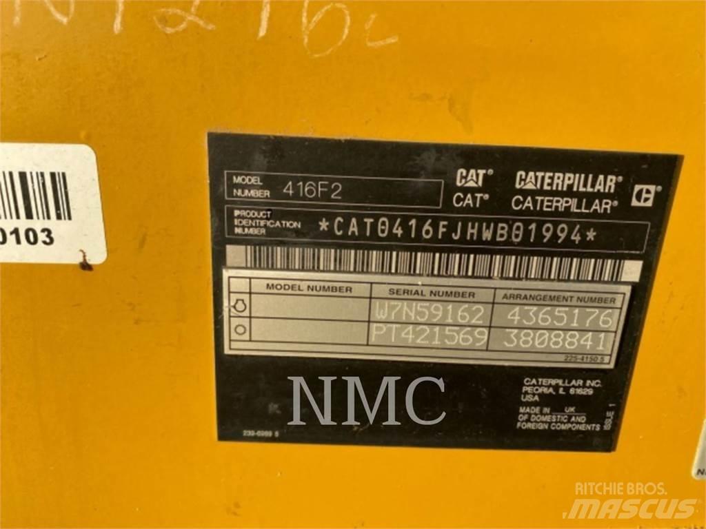 CAT 416F2 Kazıcı yükleyiciler - beko loder