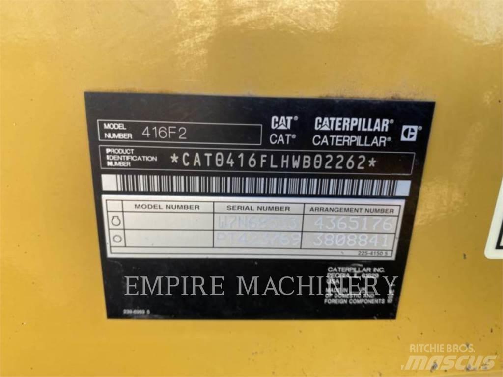 CAT 416F2 4EO Kazıcı yükleyiciler - beko loder