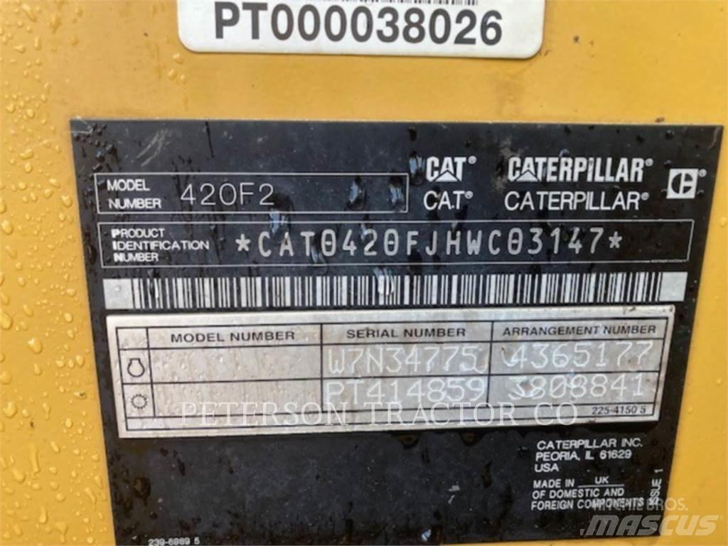 CAT 420F2 Kazıcı yükleyiciler - beko loder