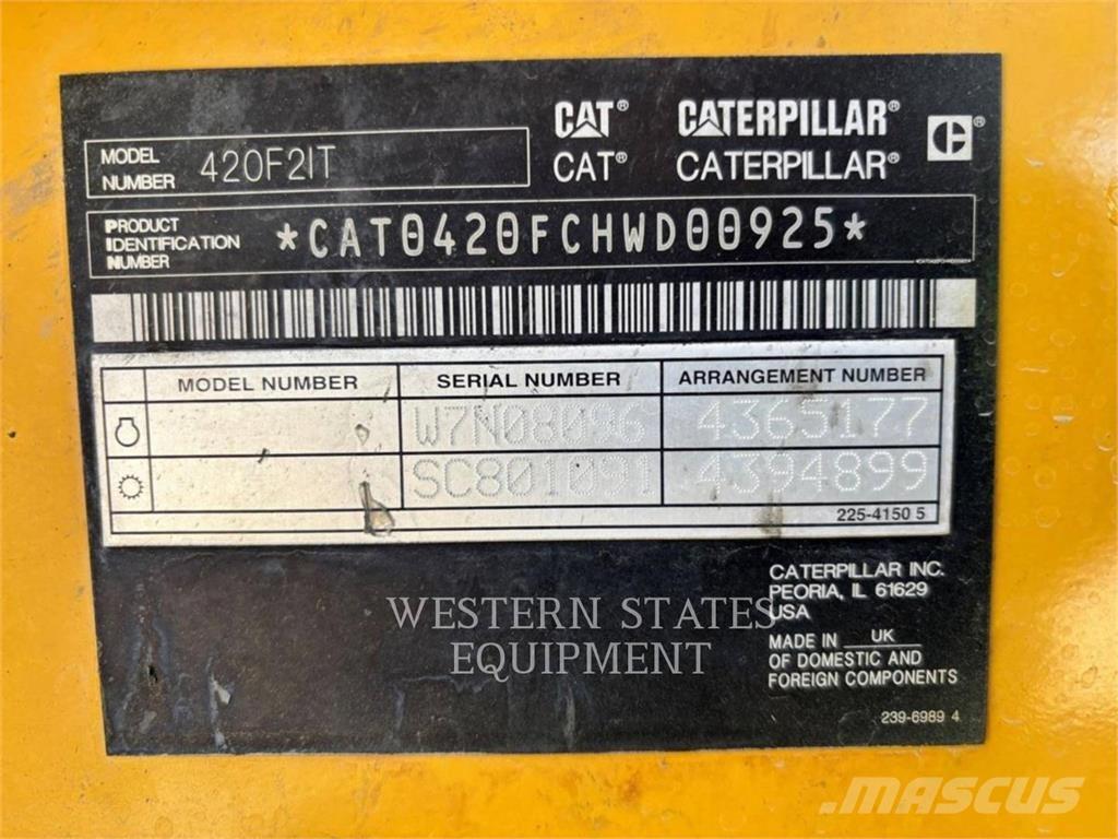 CAT 420F2 Kazıcı yükleyiciler - beko loder