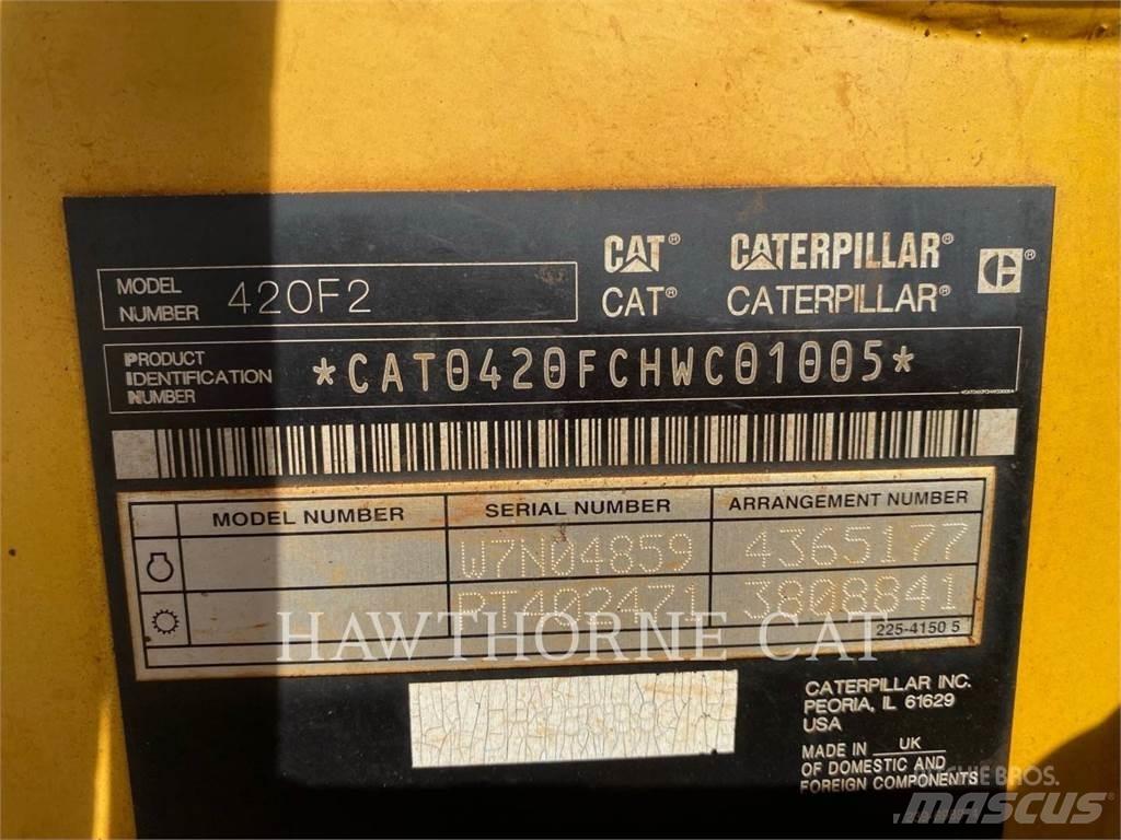 CAT 420F2 Kazıcı yükleyiciler - beko loder