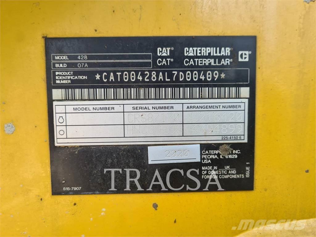 CAT 428 Kazıcı yükleyiciler - beko loder