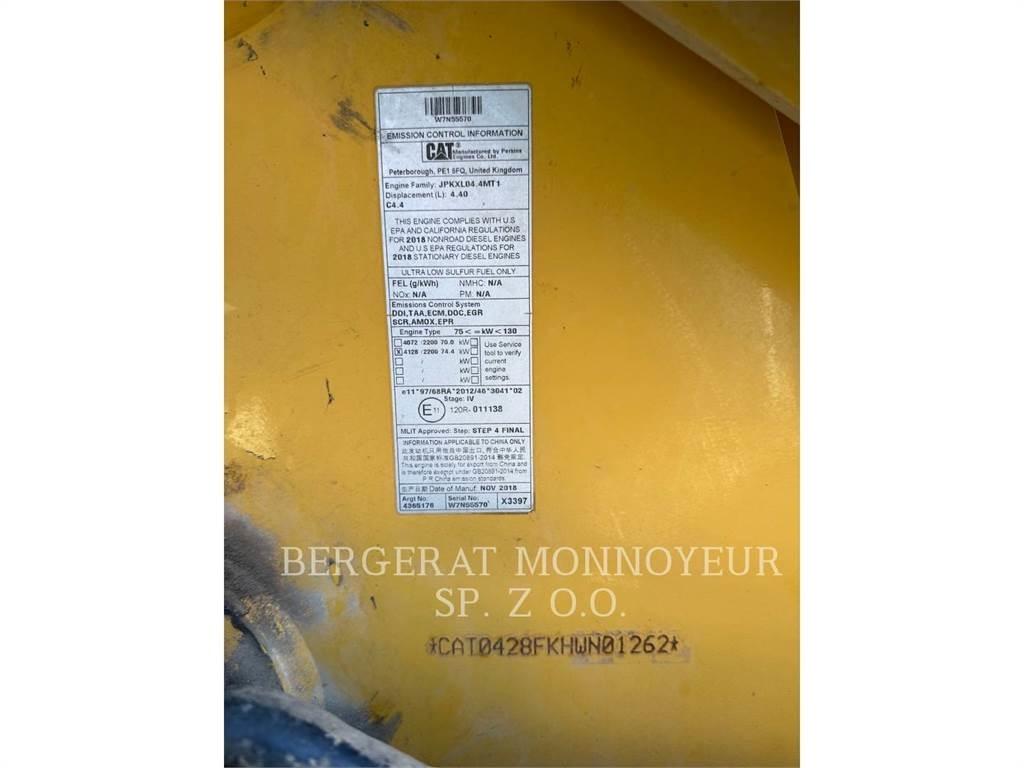 CAT 428F2 Kazıcı yükleyiciler - beko loder