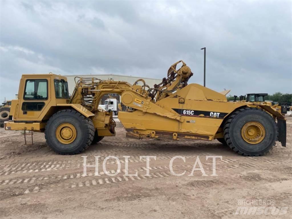 CAT 615CII Skreyperler
