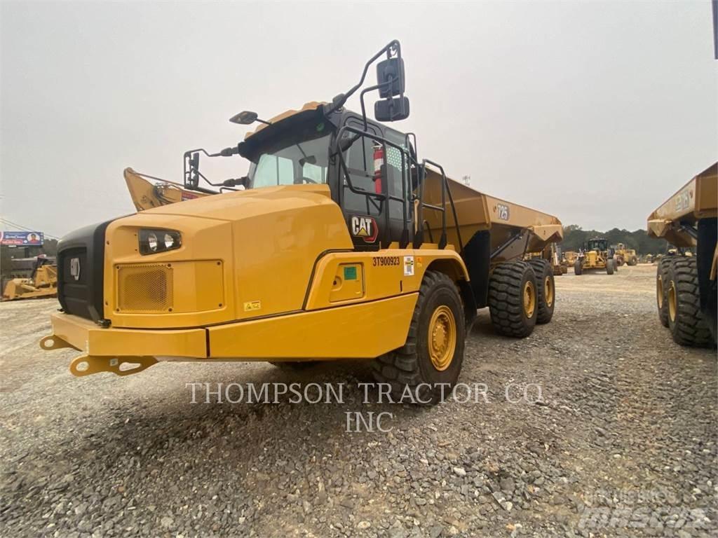 CAT 725 Belden kirma kaya kamyonu