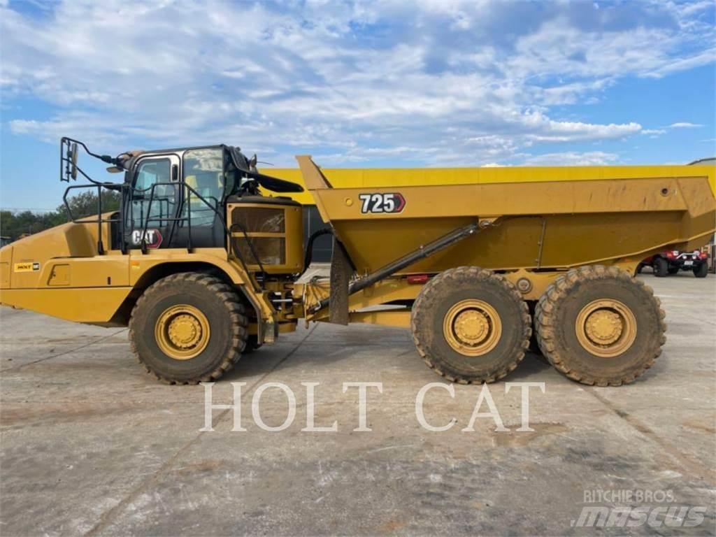 CAT 725 Belden kirma kaya kamyonu