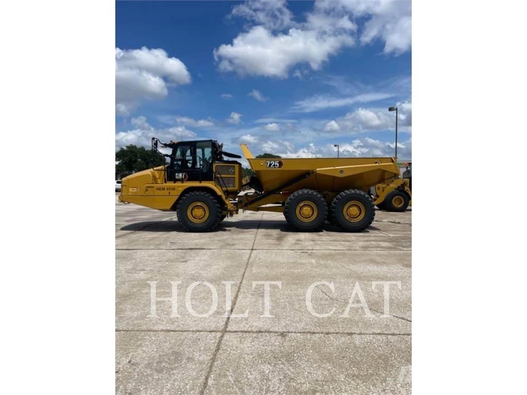 CAT 725 Belden kirma kaya kamyonu