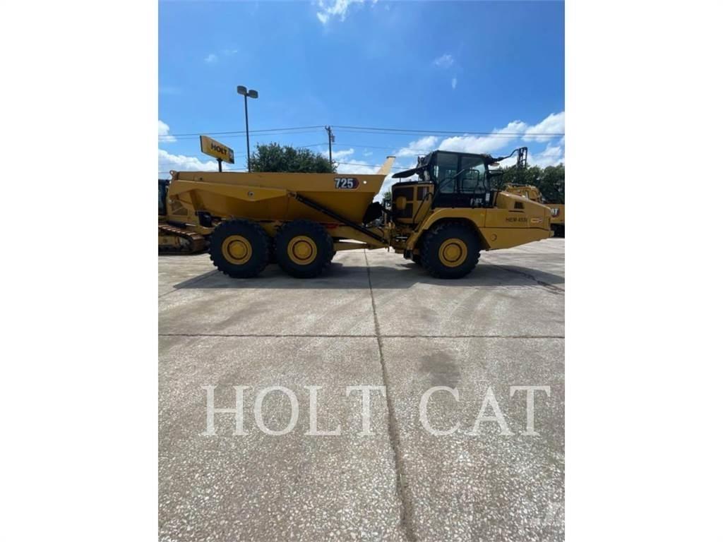 CAT 725 Belden kirma kaya kamyonu