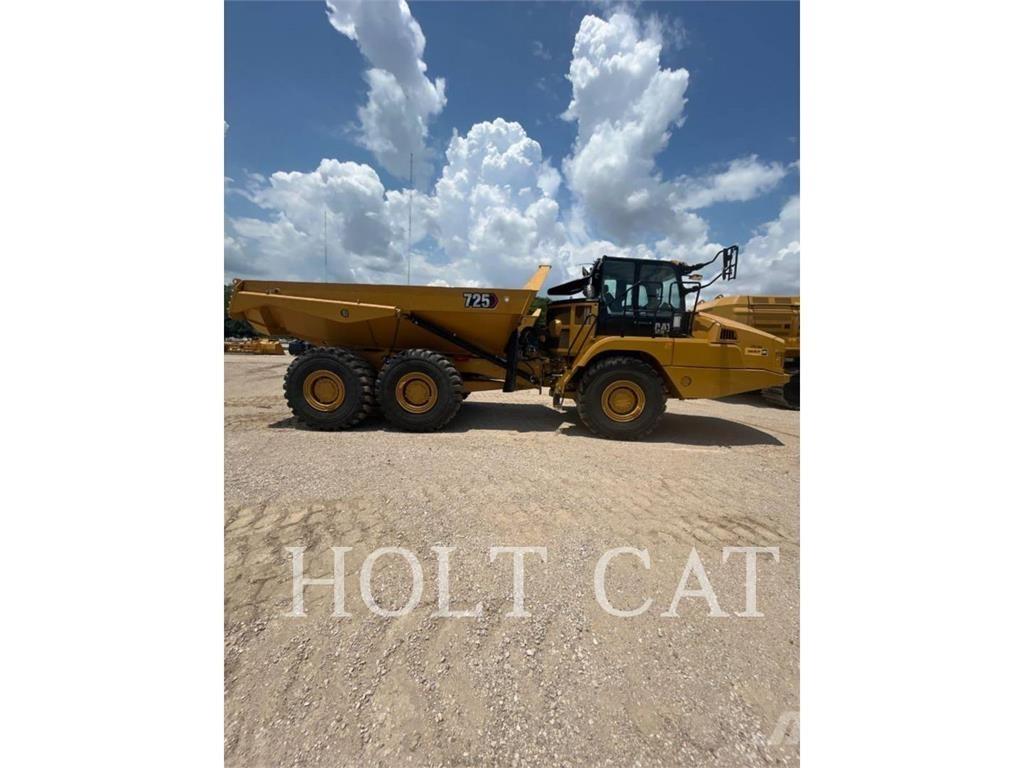 CAT 725 Belden kirma kaya kamyonu