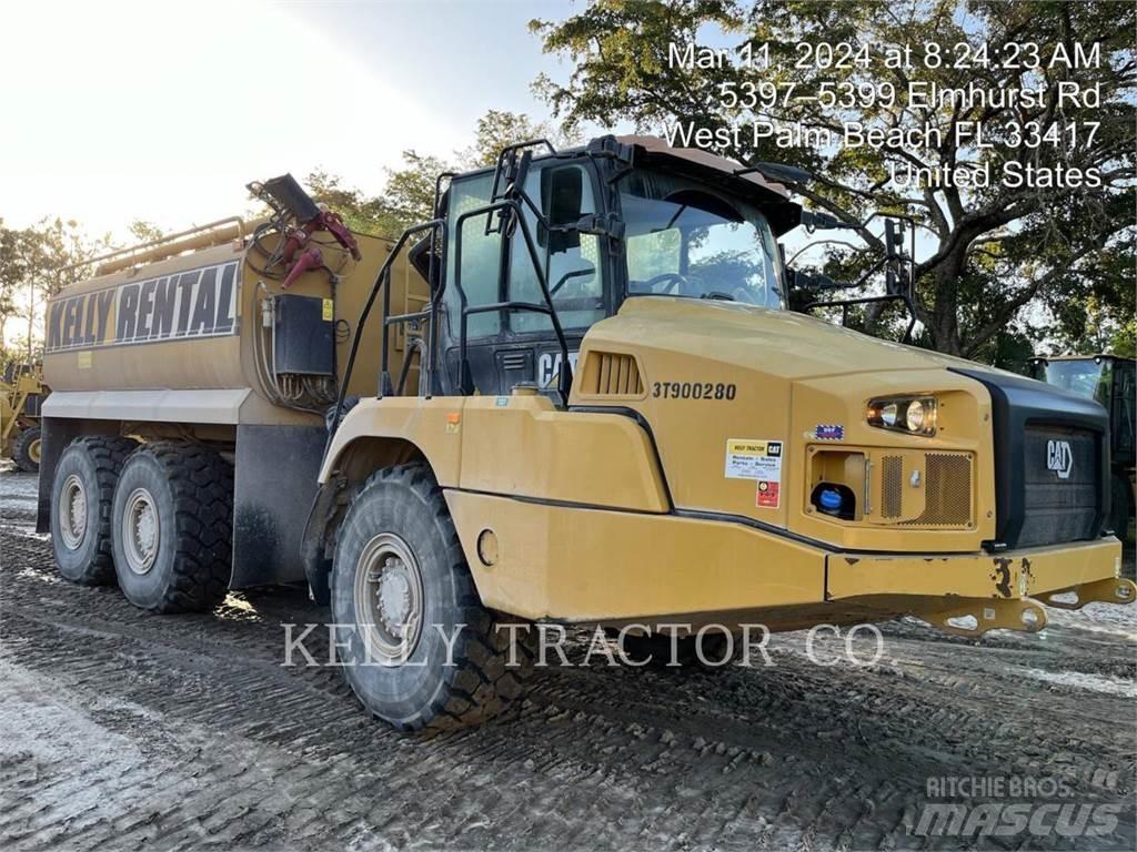 CAT 725 Belden kirma kaya kamyonu