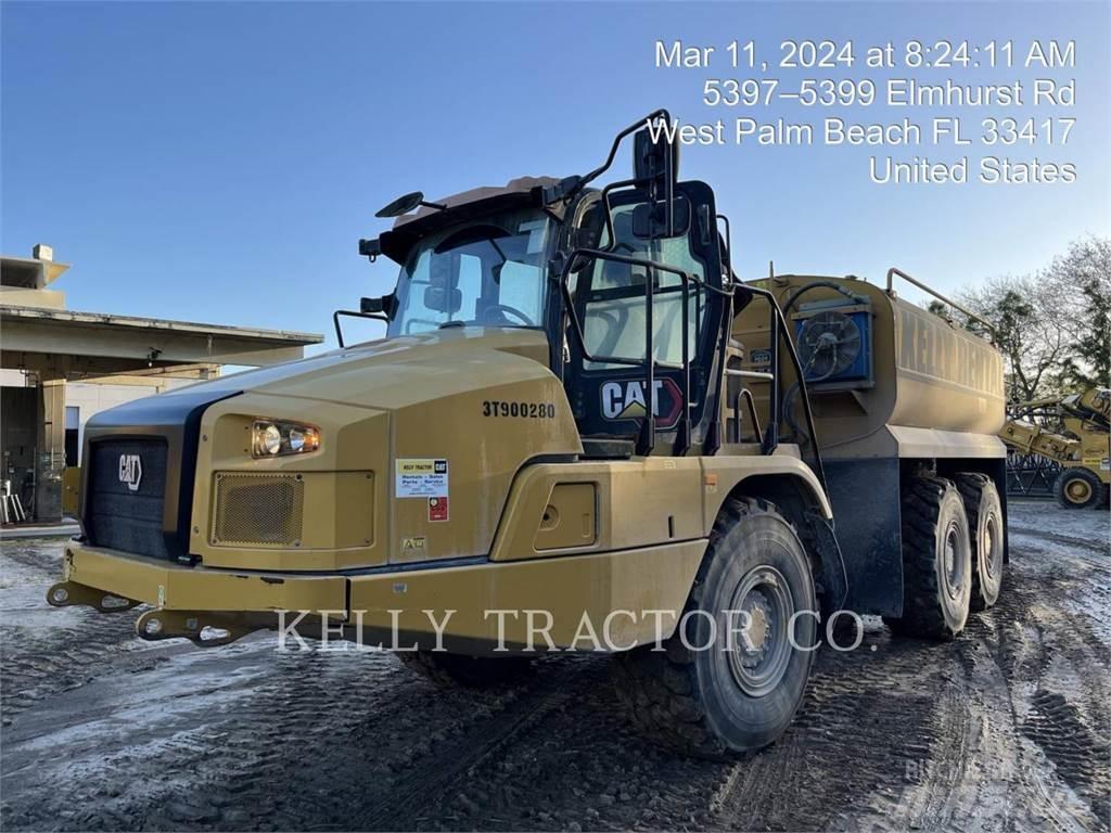 CAT 725 Belden kirma kaya kamyonu