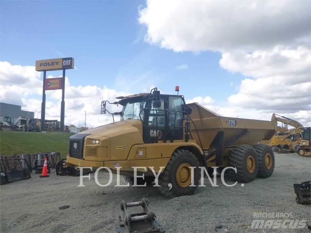 CAT 725-04 Belden kirma kaya kamyonu