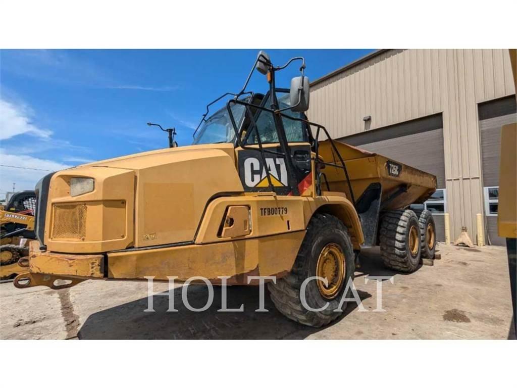 CAT 725C Belden kirma kaya kamyonu