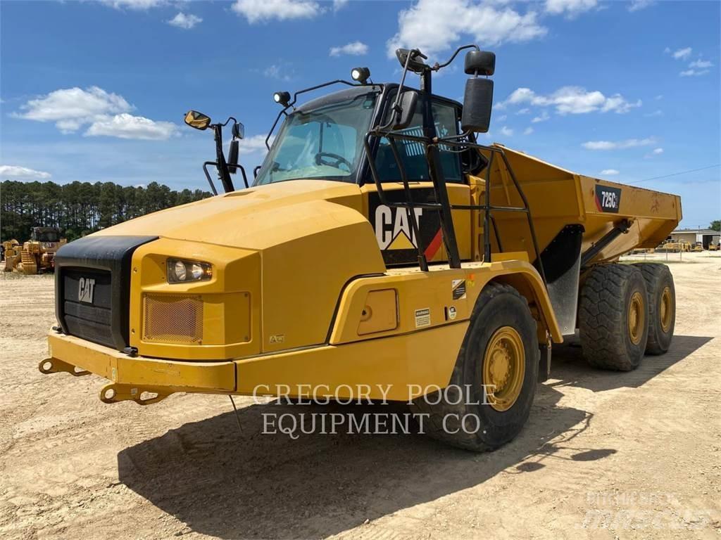 CAT 725C2 Belden kirma kaya kamyonu