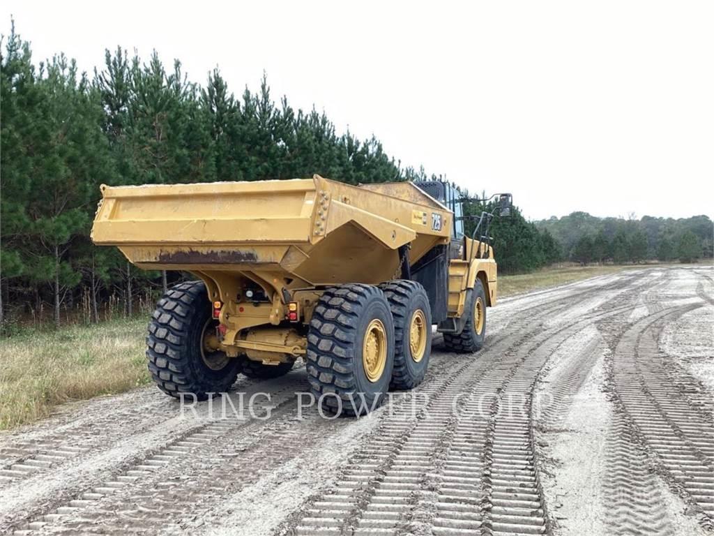 CAT 725TG Belden kirma kaya kamyonu