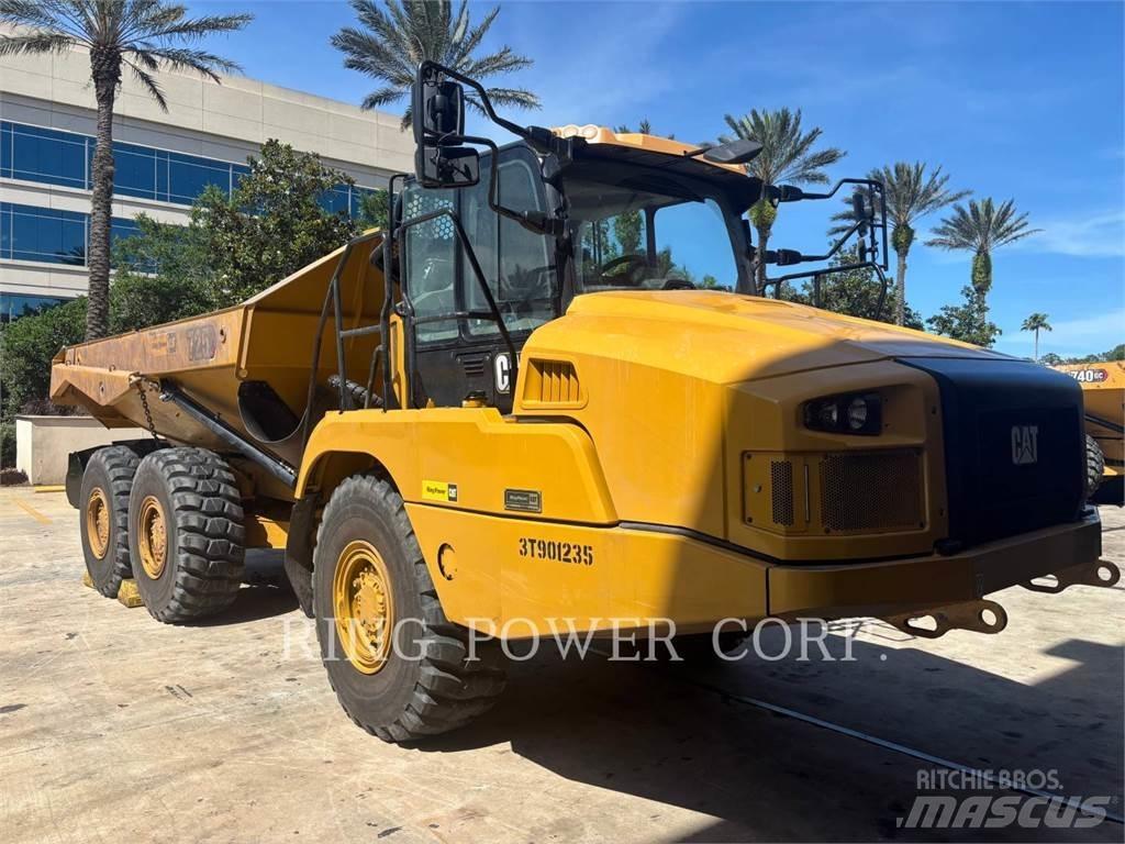 CAT 725TG Belden kirma kaya kamyonu