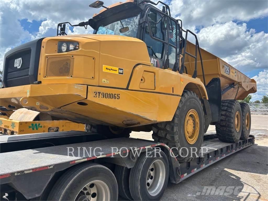 CAT 725TG Belden kirma kaya kamyonu