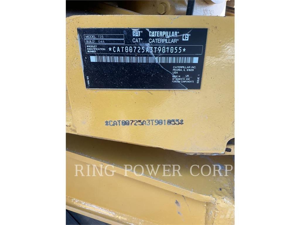 CAT 725TG Belden kirma kaya kamyonu