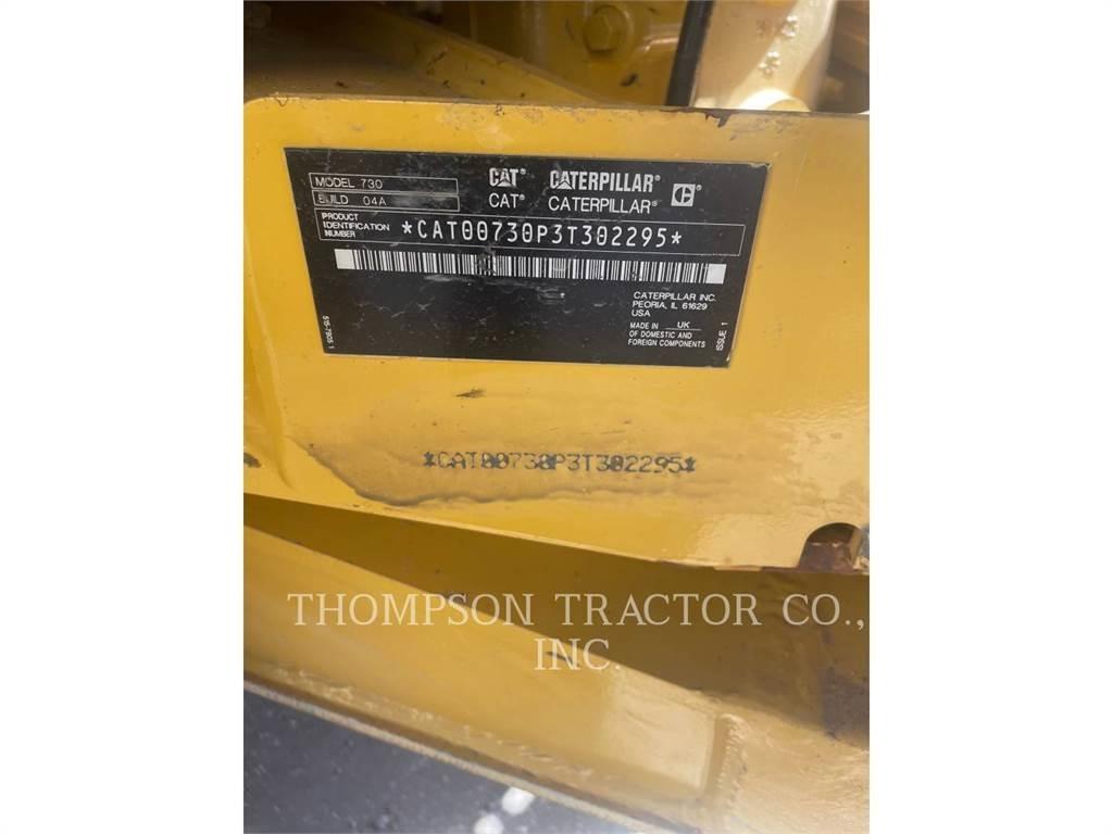 CAT 730 Belden kirma kaya kamyonu