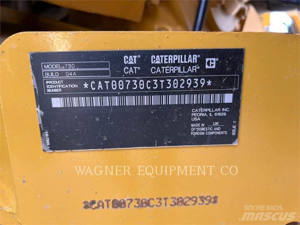 CAT 730 Belden kirma kaya kamyonu