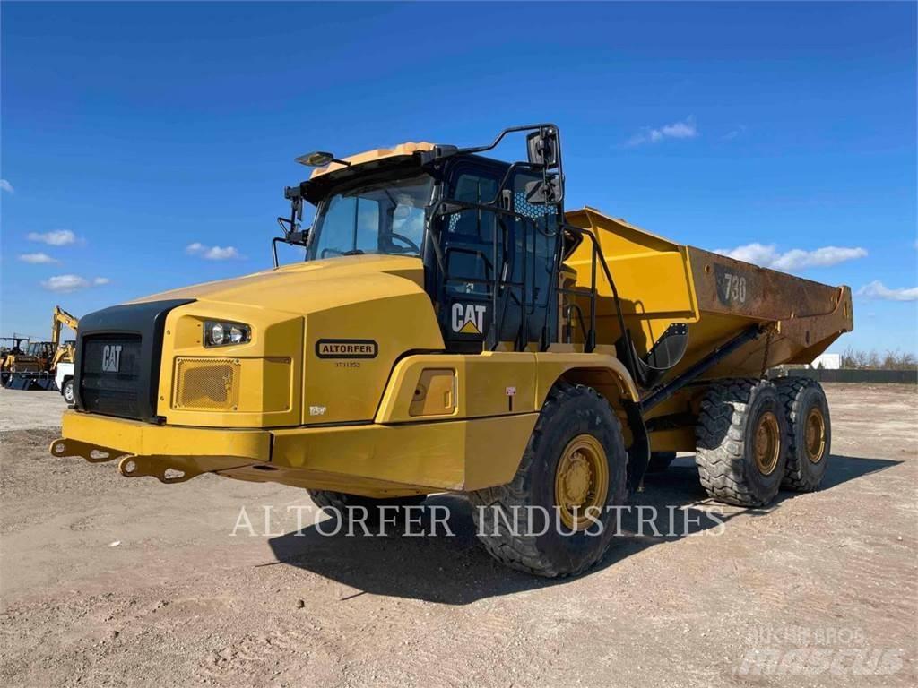 CAT 730 Belden kirma kaya kamyonu