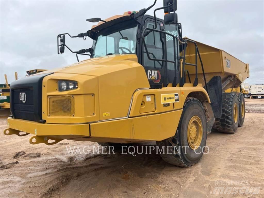 CAT 730 Belden kirma kaya kamyonu