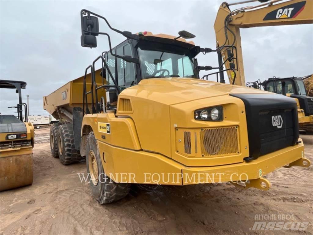CAT 730 Belden kirma kaya kamyonu