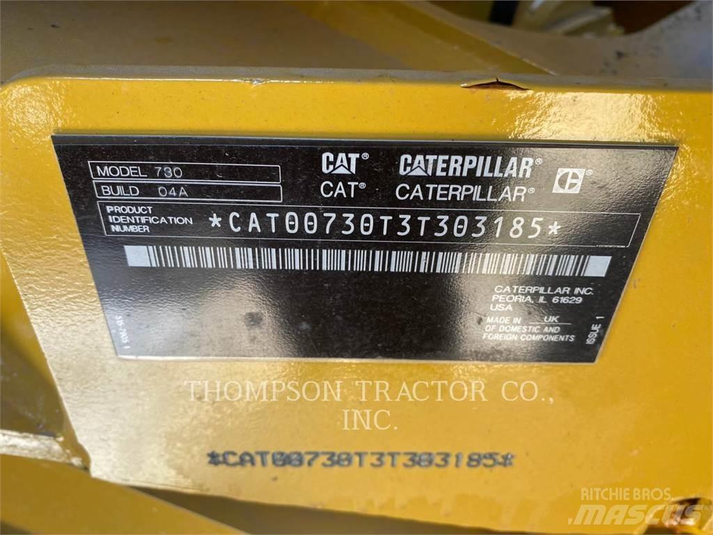 CAT 730 Belden kirma kaya kamyonu