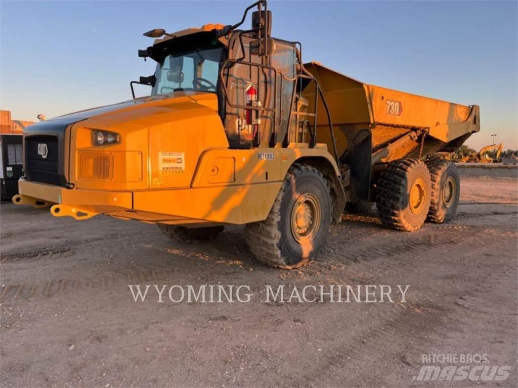 CAT 730 Belden kirma kaya kamyonu