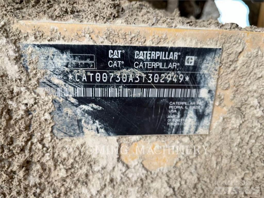 CAT 730 Belden kirma kaya kamyonu