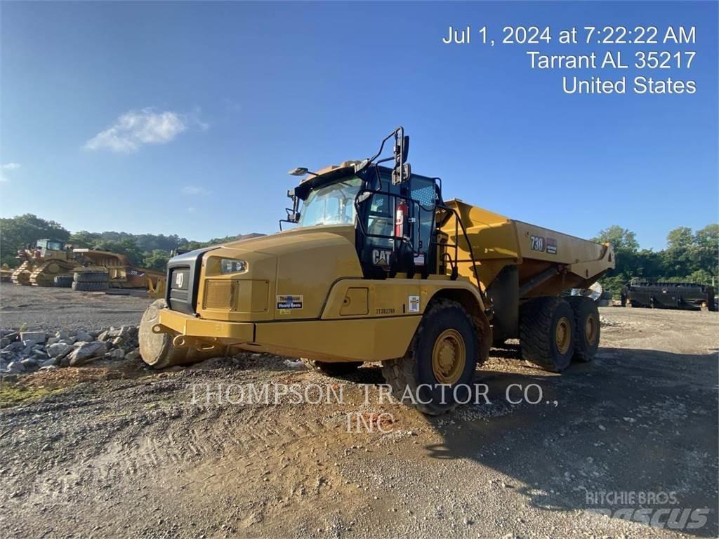 CAT 730 Belden kirma kaya kamyonu