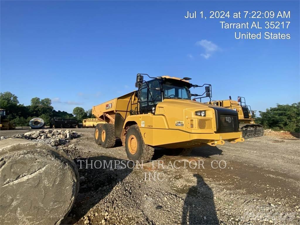 CAT 730 Belden kirma kaya kamyonu