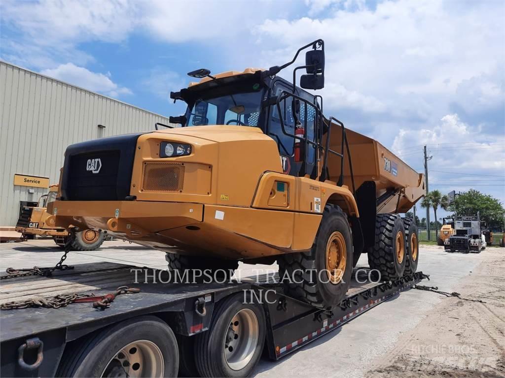 CAT 730 Belden kirma kaya kamyonu