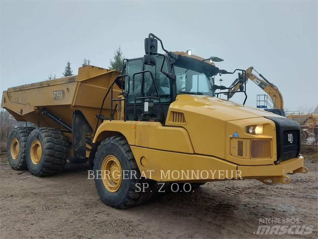 CAT 730 Belden kirma kaya kamyonu