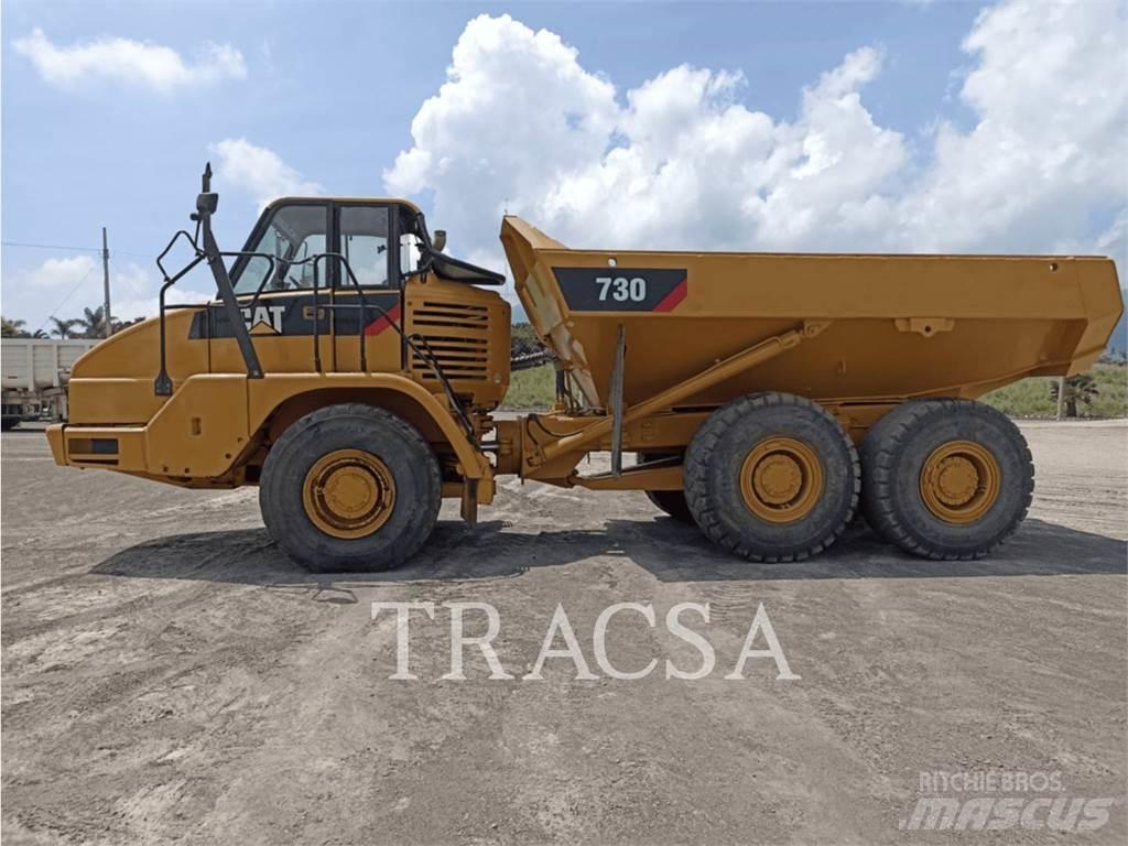 CAT 730 Belden kirma kaya kamyonu