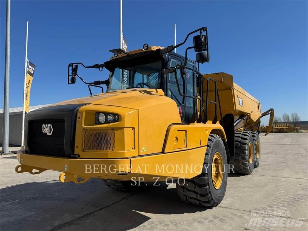 CAT 730 Belden kirma kaya kamyonu