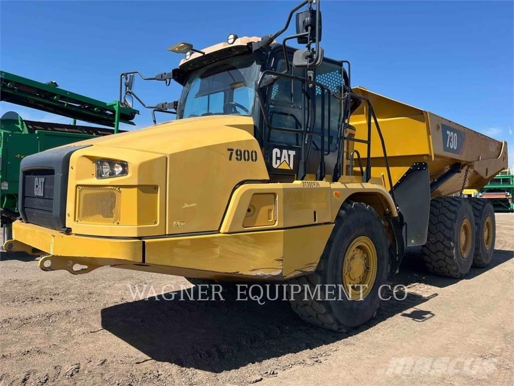 CAT 730 Belden kirma kaya kamyonu