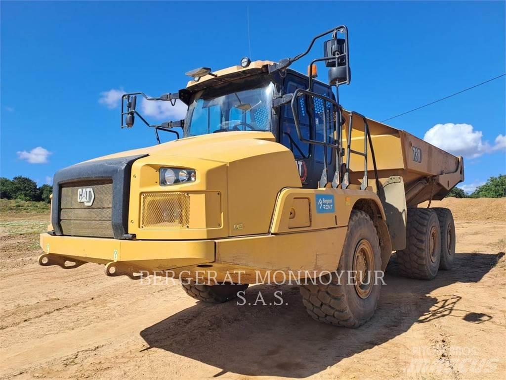 CAT 730 Belden kirma kaya kamyonu
