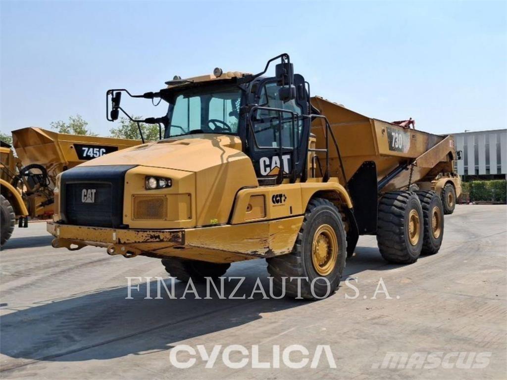 CAT 730 Belden kirma kaya kamyonu